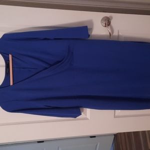 Eloquii Blue Knit Dress